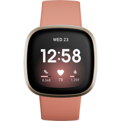 Смарт-годинник Fitbit Versa 3 Pink Clay/Soft Gold Aluminum ( FB511 ) фото