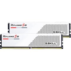 Оперативная память G.Skill DDR5 32GB (2x16GB) 5600Mhz Ripjaws S5 White (F5-5600J4040C16GX2-RS5W) фото