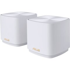 Маршрутизатор та Wi-Fi роутер ASUS ZenWiFi XD4 2PK PLUS white (90IG07M0-MO3C20) фото