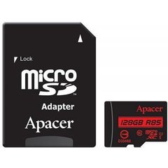 Карта пам'яті Apacer 128 GB microSDXC Class 10 UHS-I R85 AP128GMCSX10U5-R