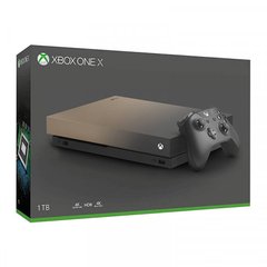 Игровая приставка Microsoft Xbox One X 1TB Gold Rush Special Edition фото