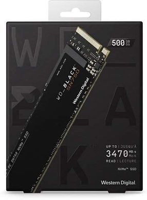 SSD накопичувач WD 500GB Black SN750 NVMe M.2 Internal SSD (WDBRPG5000ANC-WRSN) фото