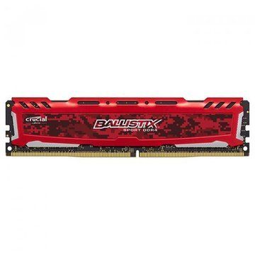 Оперативна пам'ять Crucial Ballistix Sport LT Red 8Gb DDR4 PC2400 (BLS8G4D240FSEK) фото