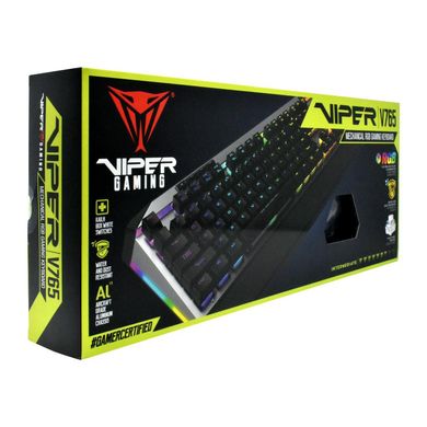 Клавиатура Patriot Viper V765 Mechanical RGB Gaming Kailh Box White (PV765MBWUXMGM) фото