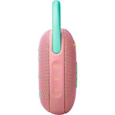 Портативная колонка JBL Clip 5 Pink (JBLCLIP5PINK) фото