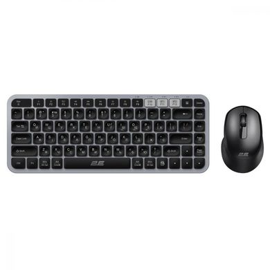 Комплект (клавіатура+миша) 2E MK430 (2E-MK430WBGR_UA) фото