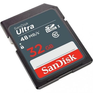 Карта пам'яті SanDisk 32 GB SDHC UHS-I Ultra SDSDUNR-032G-GN3IN фото