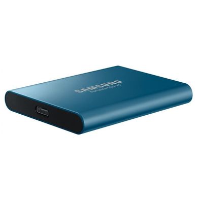 SSD накопичувач Samsung T5 Blue 500 GB (MU-PA500B/WW) фото