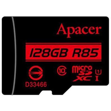 Карта памяти Apacer 128 GB microSDXC Class 10 UHS-I R85 AP128GMCSX10U5-R фото