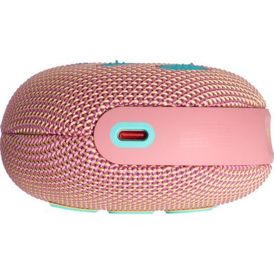 Портативная колонка JBL Clip 5 Pink (JBLCLIP5PINK) фото