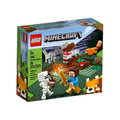 Конструктор LEGO LEGO Minecraft Приключения в тайге (21162) фото