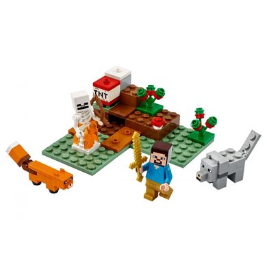 Конструктор LEGO LEGO Minecraft Приключения в тайге (21162) фото