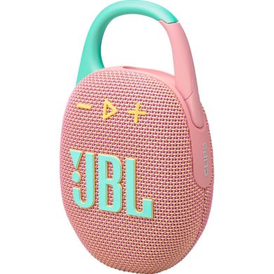 Портативная колонка JBL Clip 5 Pink (JBLCLIP5PINK) фото