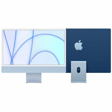 Настольный ПК Apple iMac 24 M1 Blue 2021 (Z14M000US) фото