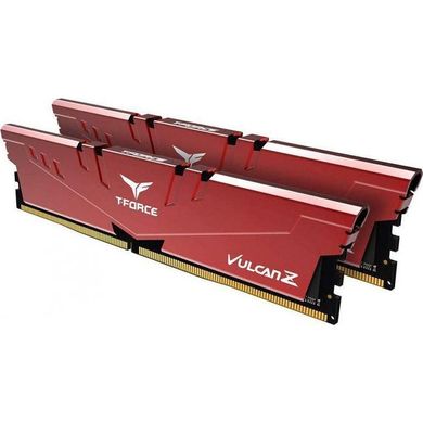 Оперативная память TEAM 32 GB (2x16GB) DDR4 3600 MHz T-Force Vulcan Z Red (TLZRD432G3600HC18JDC01) фото
