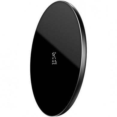 Зарядний пристрій Baseus Simple Wireless Charger 15W Black (WXJK-B01) фото