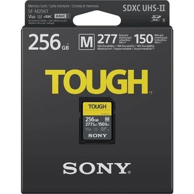 Карта пам'яті Sony 256 GB SDXC UHS-II U3 V60 TOUGH SFM256T.SYM фото