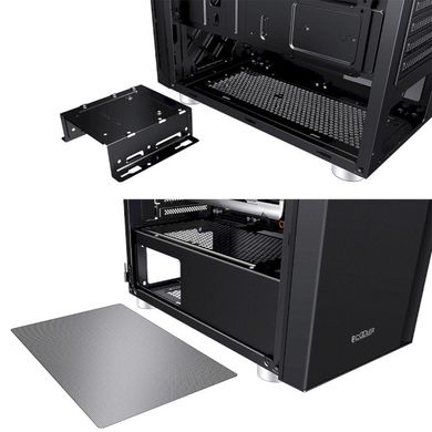 Корпус для ПК PCCooler Platinum LM300 ARGB Black (C3-A300BKN1-GL) фото