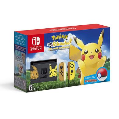 Игровая приставка Nintendo Switch Let's Go Pikachu + Poke Ball фото