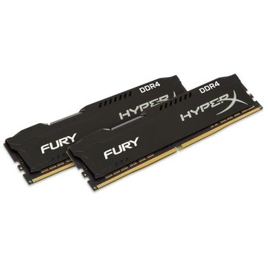 Оперативна пам'ять Kingston 16 GB (2x8GB) DDR4 3200 MHz HyperX Fury Black (HX432C18FB2K2/16) фото