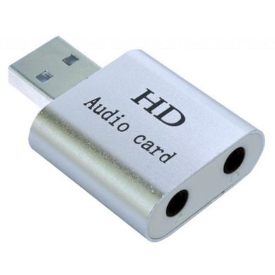 Звукова карта Dynamode USB-SOUND7-ALU silver фото