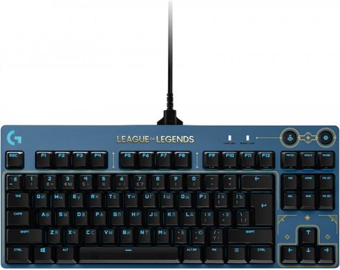 Клавиатура Logitech G PRO Mechanical Keyboard League of Legends Edition (920-010537) фото