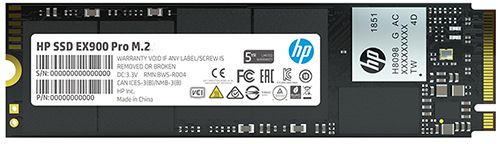SSD накопитель HP EX900 Pro 256GB NVMe M.2 2280 PCIe 3.0 x4 3D NAND TLC (9XL75AA#ABB) фото
