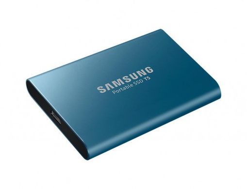 SSD накопичувач SSD Samsung T5 Blue 250 GB (MU-PA250B) фото