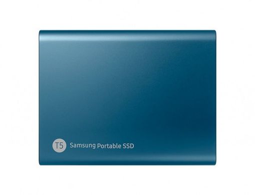 SSD накопитель SSD Samsung T5 Blue 250 GB (MU-PA250B) фото