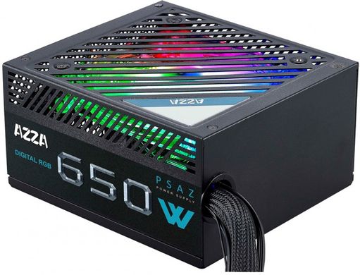 Блок живлення AZZA PSAZ-650W-RGB фото