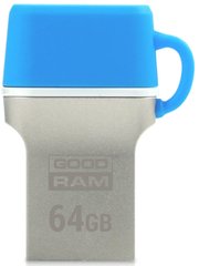 Flash память GOODRAM 64 GB ODD3 Type-C, USB3.0 BLUE (ODD3-0640B0R11) фото