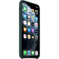 Apple iPhone 11 Pro Max Leather Case - Forest Green MX0C2 фото