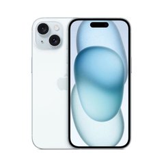 Смартфон Apple iPhone 15 256GB eSIM Blue (MTM73) фото