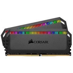 Оперативна пам'ять Corsair DDR4 16GB (2x8GB) 3200Mhz Dominator Platinum RGB (CMT16GX4M2Z3200C16) фото