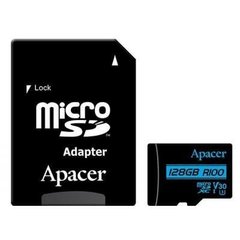 Карта памяти Apacer 128 GB microSDXC Class 10 UHS-I U3 AP128GMCSX10U7-R