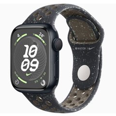 Смарт-часы Apple Watch Series 9 GPS 41mm Midnight Aluminum Case (MR9L3) with Apple Watch 41mm Midnight Sky Nike Sport Band M/L (MUUP3) фото