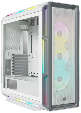Корпус для ПК Corsair iCUE 5000T RGB Tempered Glass White (CC-9011231-WW) фото