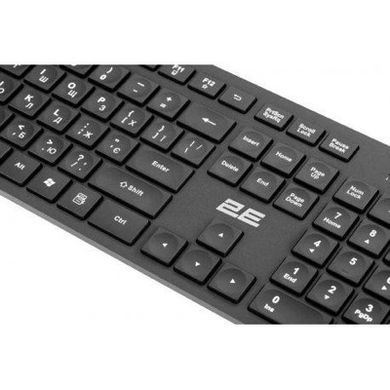 Клавіатура 2E KS260 WL Black (2E-KS260WB) фото