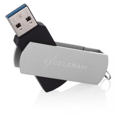 Flash память Exceleram P2 Black/Silver USB 3.1 EXP2U3SIB64 фото