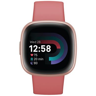 Смарт-часы Fitbit Versa 4 Pink Sand/Copper Rose ( FB523 ) фото