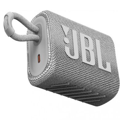 Портативная колонка JBL GO 3 White (JBLGO3WHT) фото