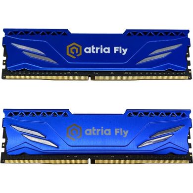 Оперативна пам'ять ATRIA 32 GB (2x16GB) DDR4 2666 MHz Fly Blue (UAT42666CL19BLK2/32) фото