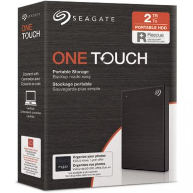 Жорсткий диск Seagate One Touch 2 TB (STKB2000400) фото