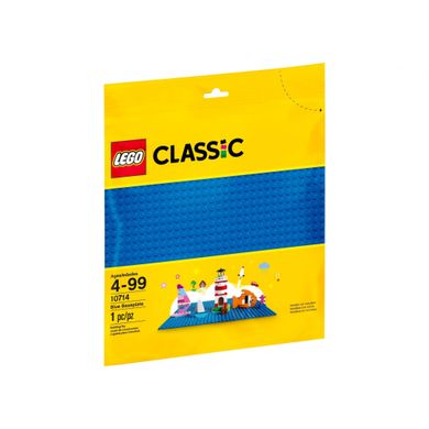 Конструктор LEGO LEGO Classic Синяя базовая пластина (10714) фото