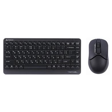 Комплект (клавіатура+миша) A4Tech Fstyler FG1112 Black фото