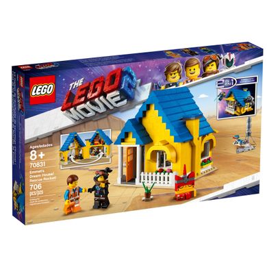 Конструктор LEGO LEGO Movie 2 Дом мечты или Спасательная ракета Эммета (70831) фото