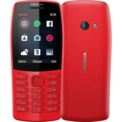 Смартфон Nokia 210 Dual SIM 2019 Red (16OTRR01A01) фото