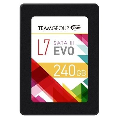 SSD накопитель TEAM L7 Evo 240 GB (T253L7240GTC101) фото