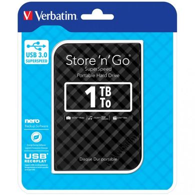 Жесткий диск Verbatim Store 'n' Go USB 3.0 53194 фото