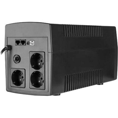 ДБЖ Vinga LED 1200VA plastic case with USB+RJ11 (VPE-1200PU) фото